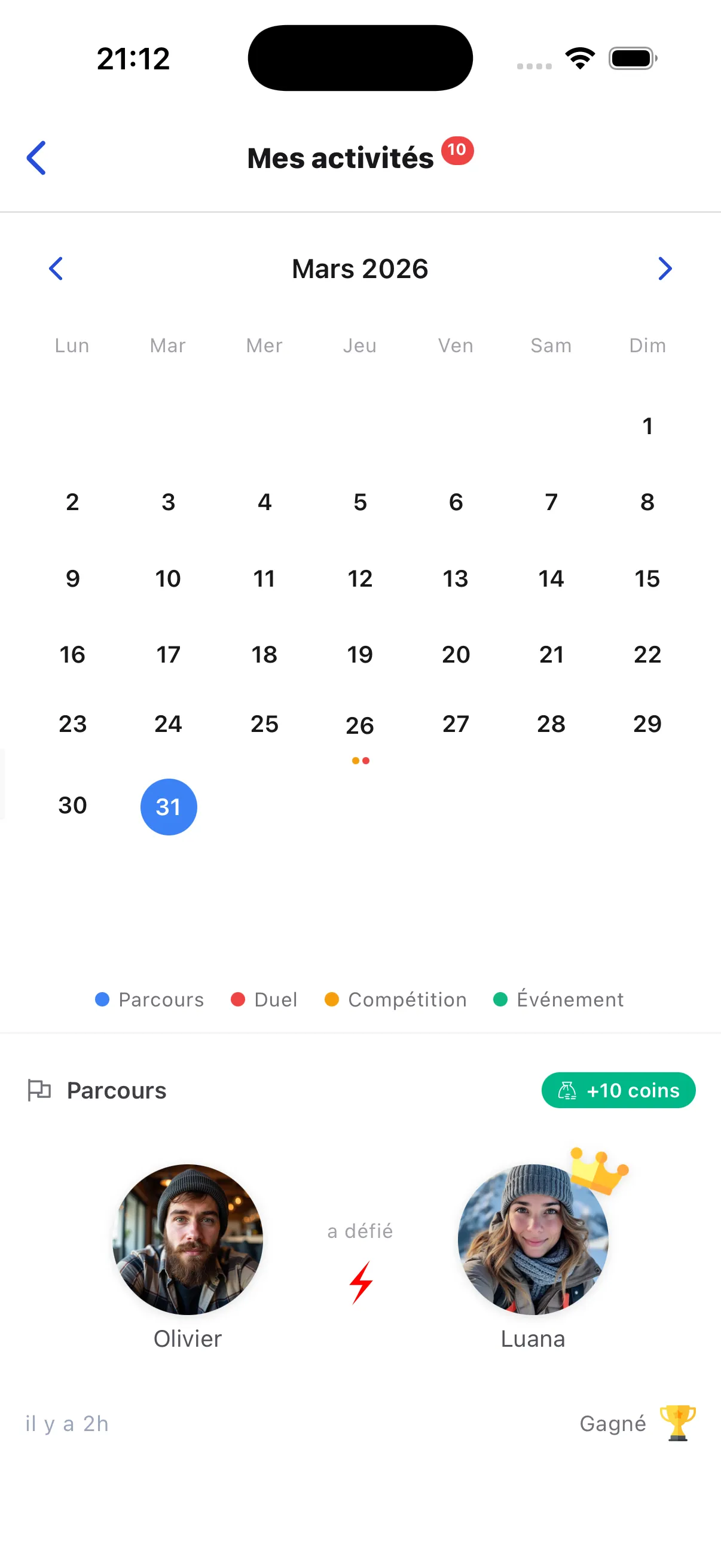 Activity tracking